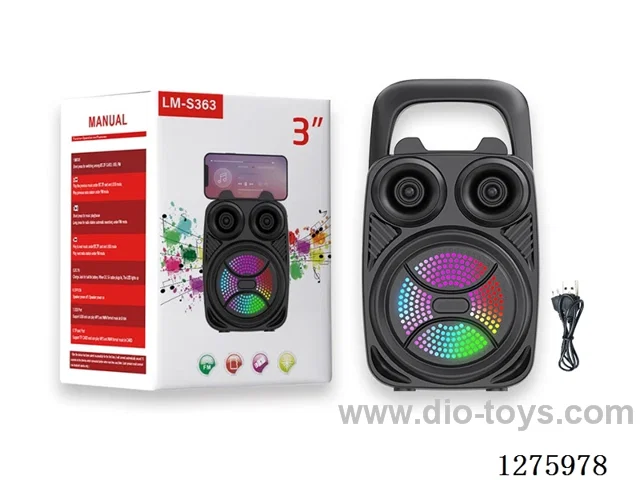 3-inch speaker