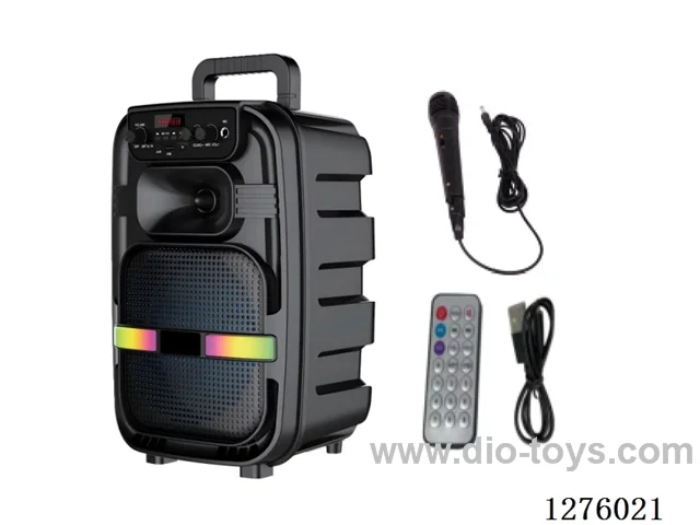 8-inch Audio + wired mic*1 + Remote control*1 + Micro USB *1