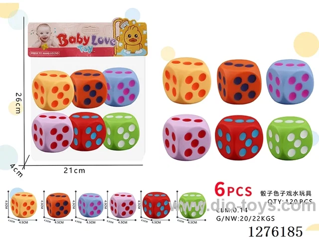 Vinyl dice