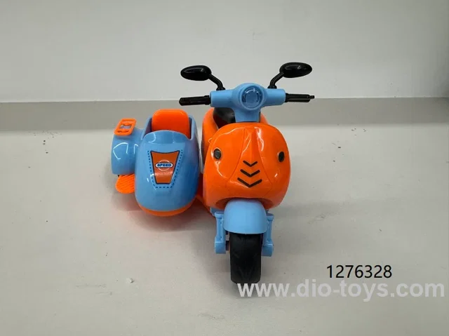 Frictional tri--motorcycle in opp bag