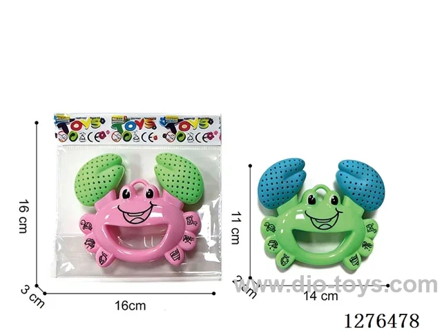 Cartoon Crab Rattle