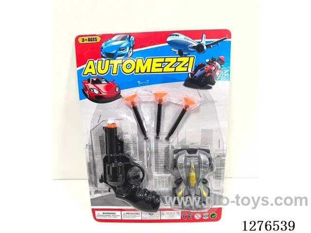 Free Wheel Car + Gun Set