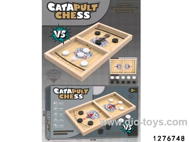 Two-player laucher chess game