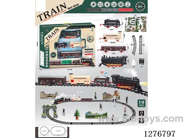 B/O Classic Track Train W L/M/spray (Batteries Not Included)