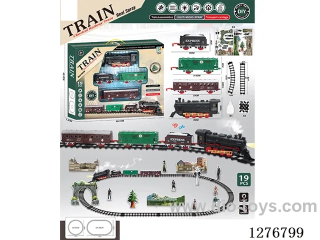 B/O Classic Track Train W L/M/spray (Batteries Not Included)