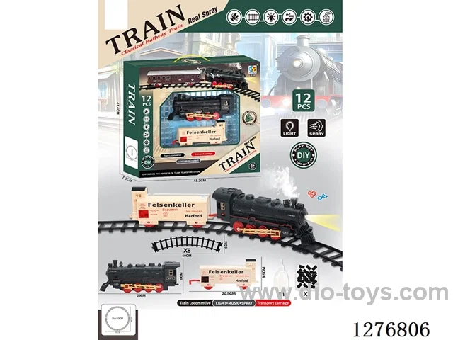 B/O Classic Track Train W L/M/spray (Batteries Not Included)