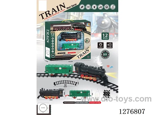 B/O Classic Track Train W L/M/spray (Batteries Not Included)