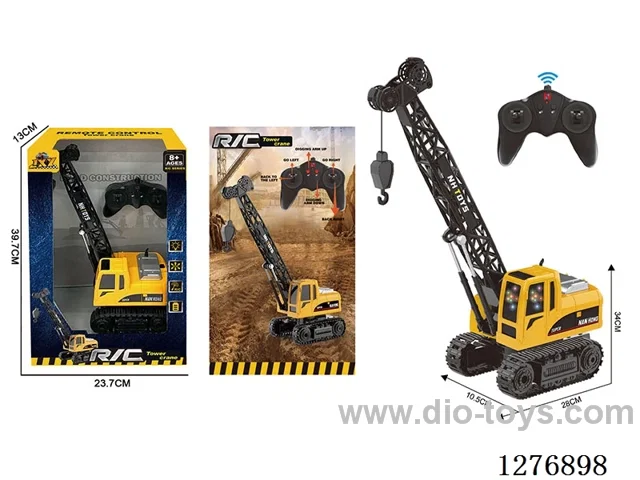 RC Construction vehicles with light included battery