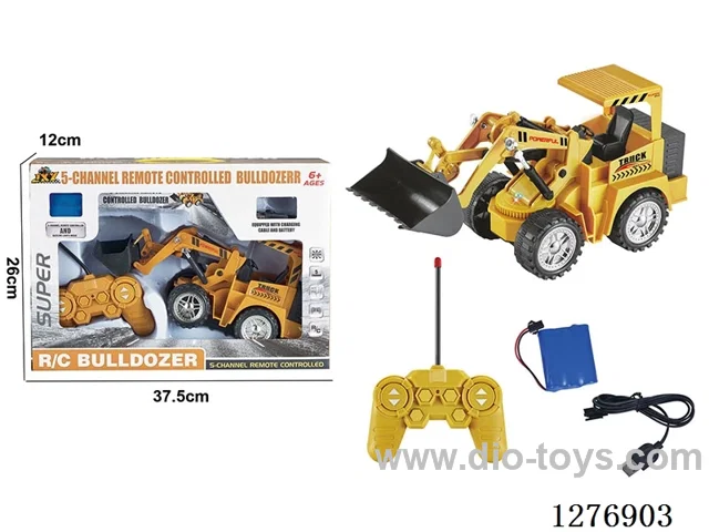 5ch RC Construction vehicles with light included battery