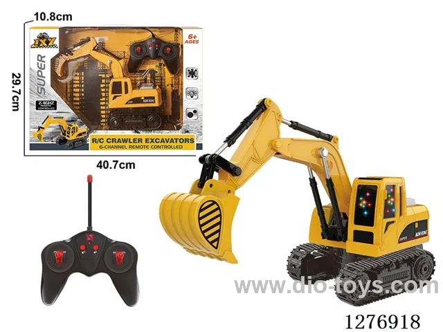 5ch RC Construction vehicles with light included battery