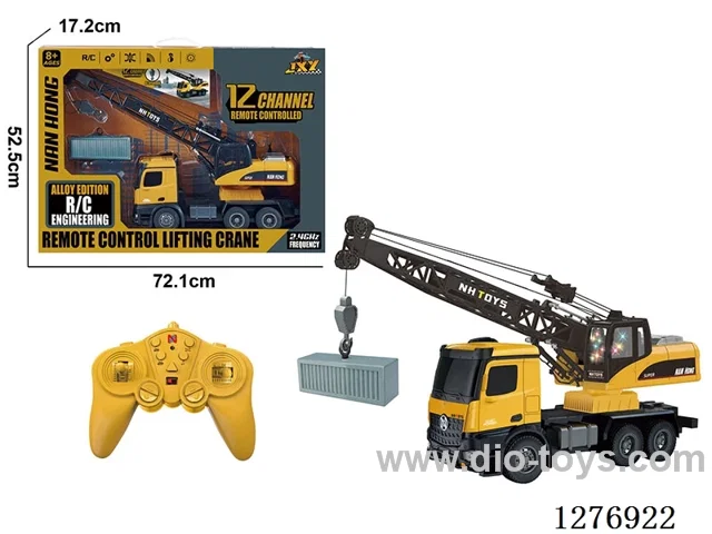 12ch 2.4G RC Construction vehicles W L/M included battery
