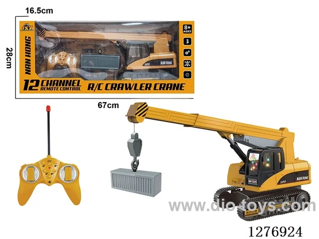 12ch RC Construction vehicles W L/M included battery