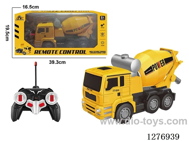 6ch RC Construction vehicles with light included battery
