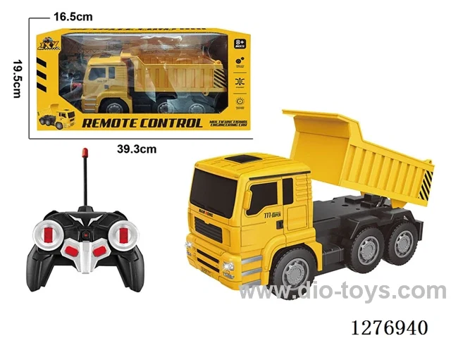 6ch RC Construction vehicles with light included battery