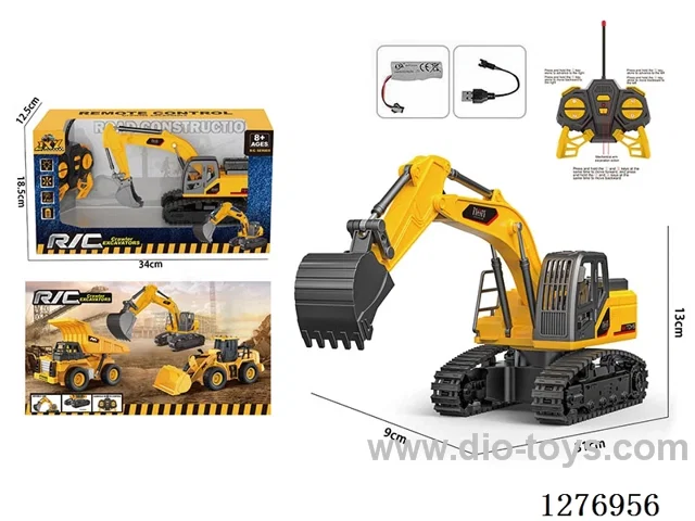 5ch RC Construction vehicles W L/M included battery