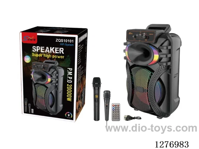 10-inch speakers
