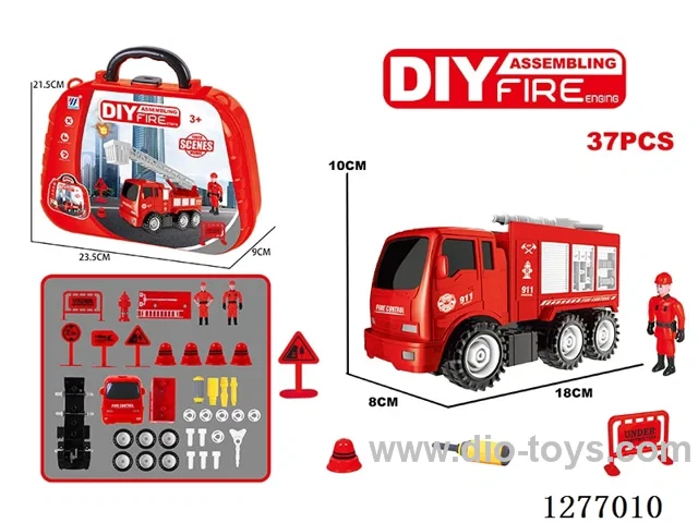 DIY Build-and-Disassemble Inertia Dinosaur Car