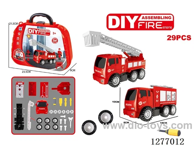 2-in-1 DIY Build-and-Disassemble Inertia Car