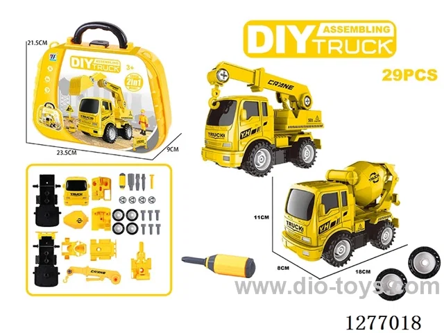 2-in-1 DIY Build-and-Disassemble Inertia Car