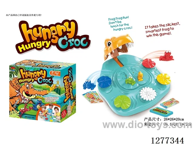 Crocodile Eats Frog Interactive Game