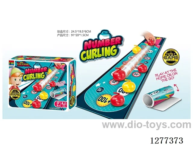 Number Curling Game