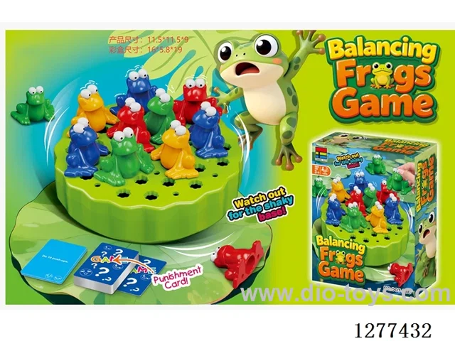 Balancing Frog Game