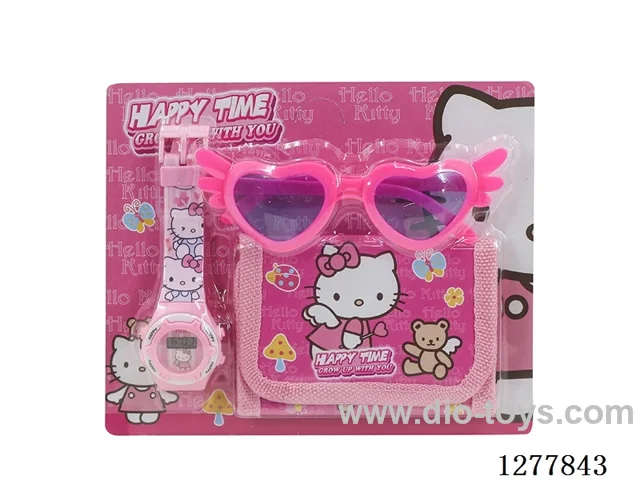 Watch, Wallet, and Glasses Set