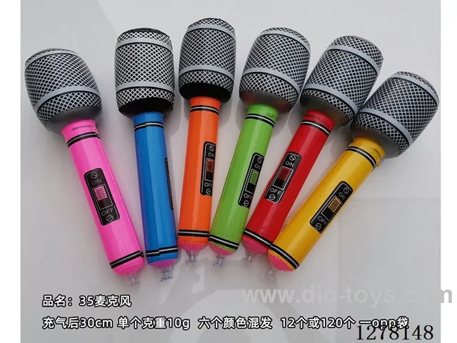 Inflatable Toy - 30cm Microphone