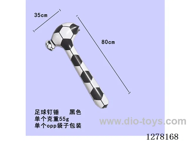 Inflatable Toys - Red Soccer Hammer