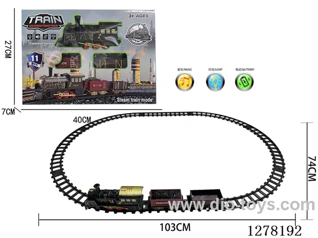 Electric Train Tracks W L/M 103*74CM