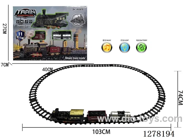Electric Train Tracks W L/M 103*74CM