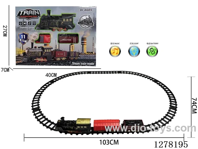 Electric Train Tracks W L/M 103*74CM