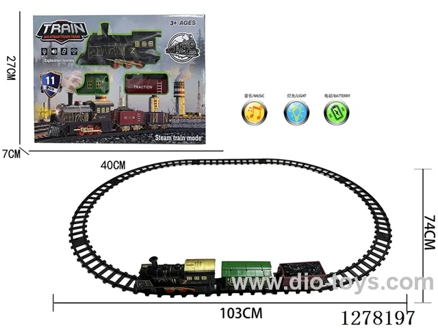 Electric Train Tracks W L/M 103*74CM
