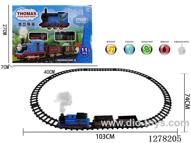 Electric Train Tracks W L/M/spray 103*74CM