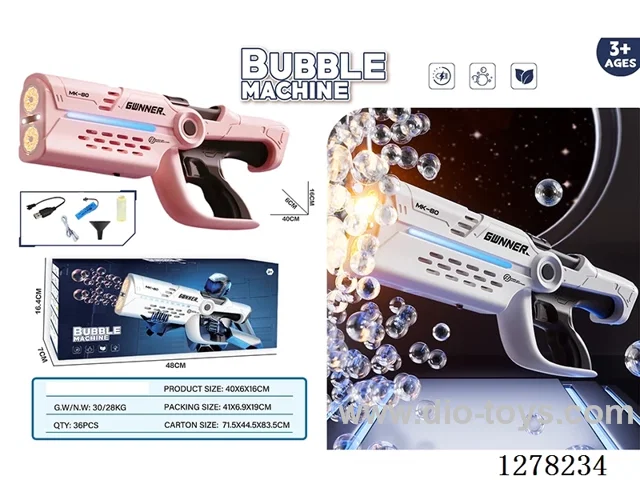 Electric Bubble Gun