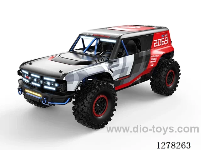 1/8 8CH RC Car (App-Programmable) (Non-Electric Version) Ford Bronco Baja 1000