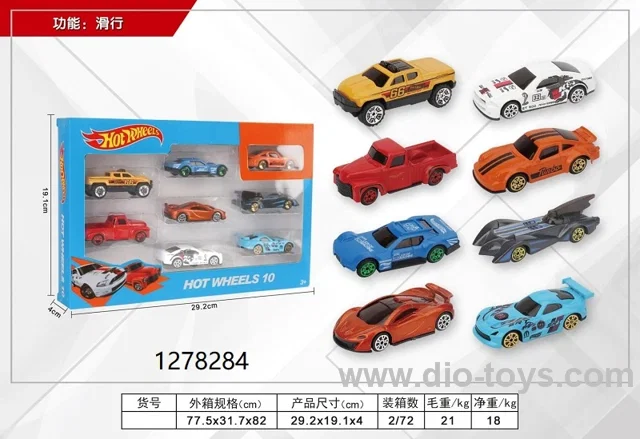 1：64 HOTWHEEL alloy car toy in window box