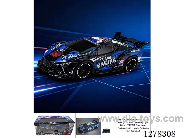 1:16 4ch rc car with light (Battery Not Included)