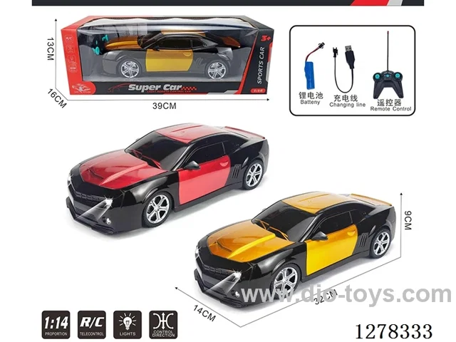 Remote-Control Chevrolet Race Car included battery