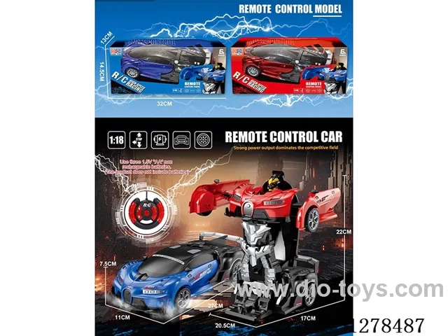 Bugatti 2ch Crash-Deforming RC Race Car 2 colors