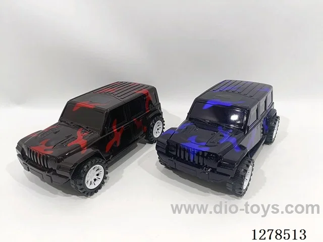 (GCC) Jeep Wrangler Camouflage Transparent Inertia Car