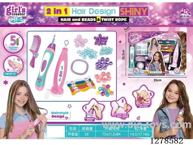2-in-1 Hair Braiding Set