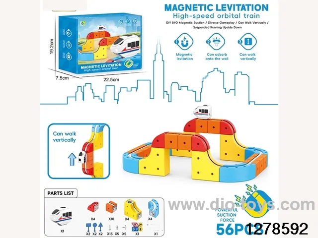 Magnetic Track Vehicle / 56 PCS