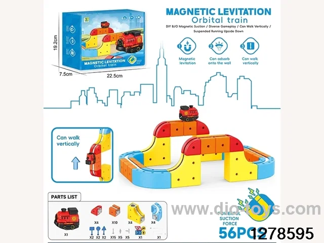 Magnetic Track Vehicle /56 PCS