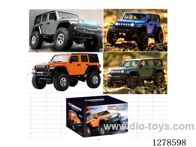 1:18 RC Crawler Car Toy in color box