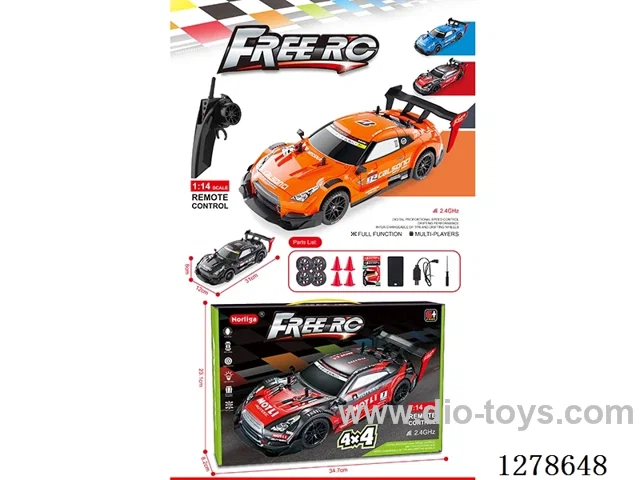 1/14 2.4G 4ch 4WD RC car included battery