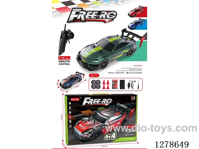 1/14 2.4G 4ch 4WD RC car included battery