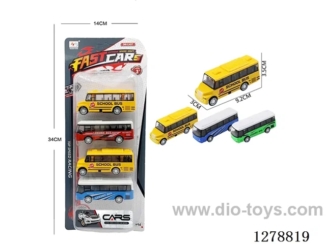 pull back alloy car 5PCS