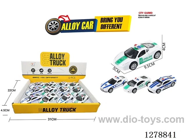 pull back alloy car 12PCS
