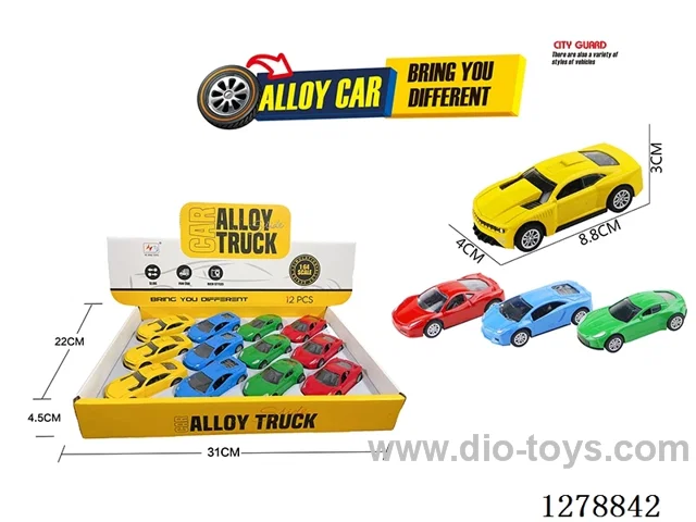 pull back alloy car 12PCS
